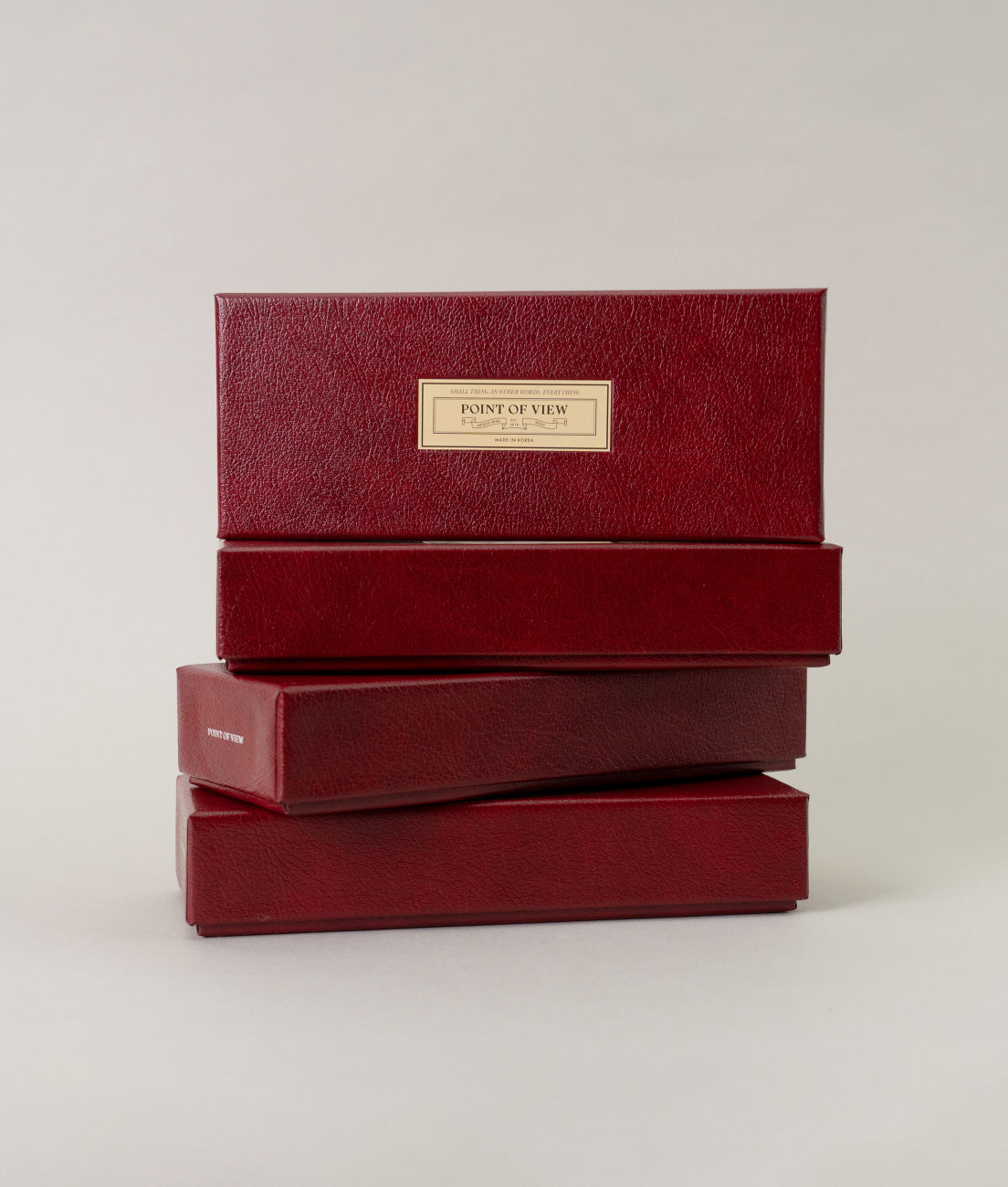 Button Leather Pen Case - Point of View