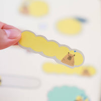 Paper Roll Labels (Kiss Cut) - Capybara