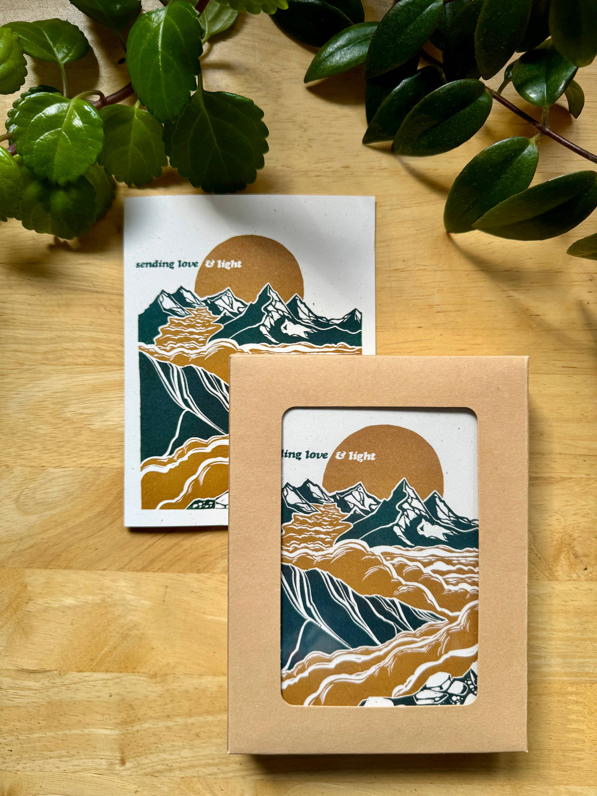 'Sending Love + Light' Card Pack