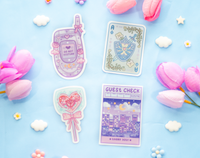 Unicorn Eclipse Junk Journal Sticker Kit