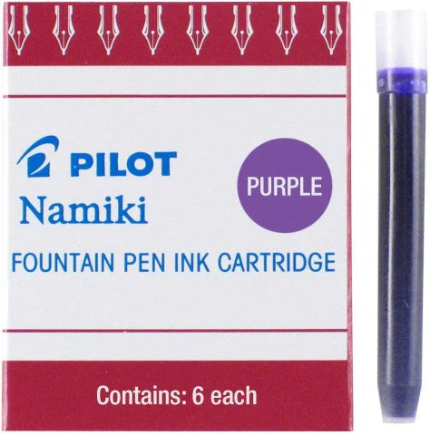 Pilot Fountain Pen Ink Cartridge (Set of 6)