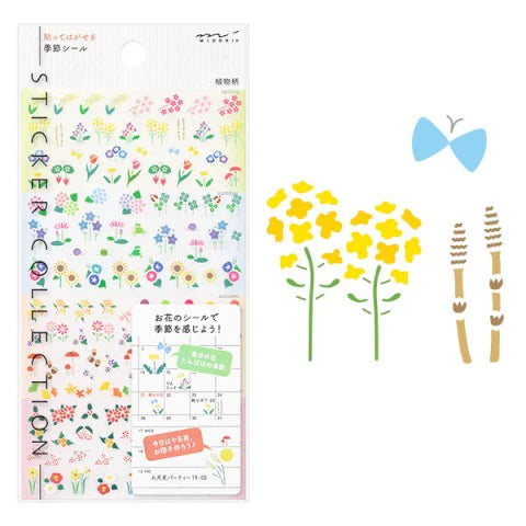 Midori Season Plant Sticker Sheet