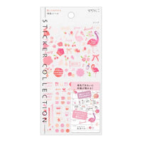 Midori Pink Sticker Sheet