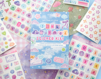 Unicorn Eclipse Junk Journal Sticker Kit