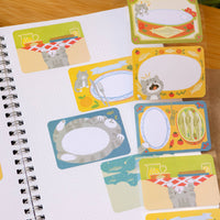 Paper Roll Labels - Sardine Fan