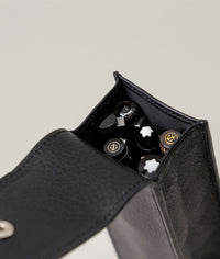 Button Leather Pen Case - Point of View
