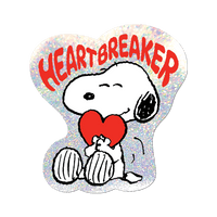 Heartbreaker by Snoopy - Die-Cut Sticker (Valentines)