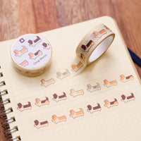 Washi Tape - Corgi March