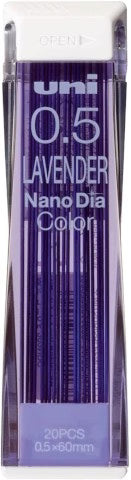 UNI Colored Lead NANO DIA 0.5mm