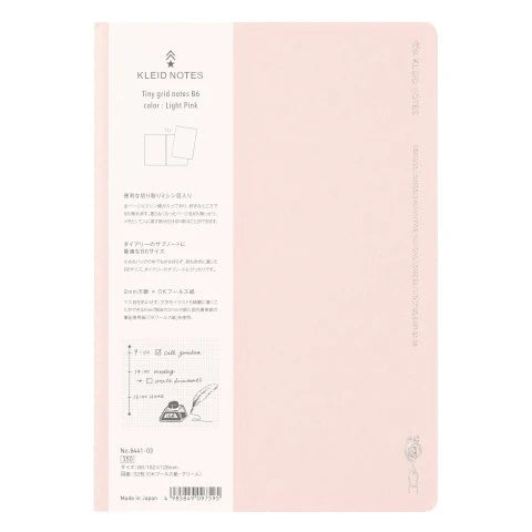 Kleid Tiny Grid Notes B6