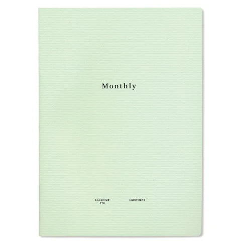 "Monthly" Laconic Notebook