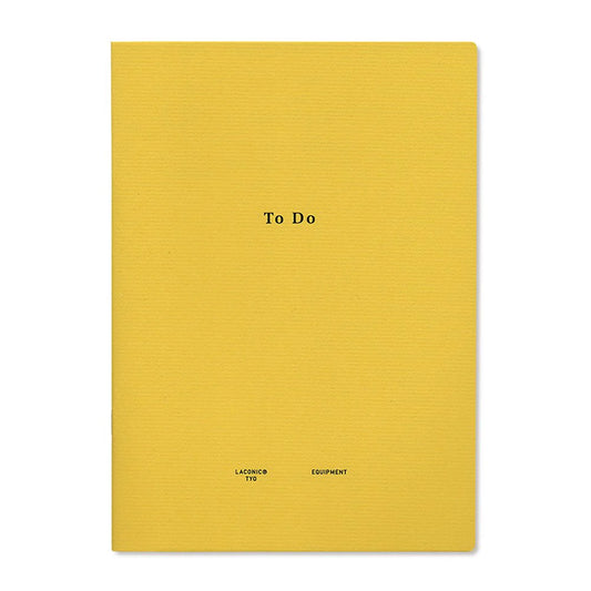 "To Do" Laconic Notebook