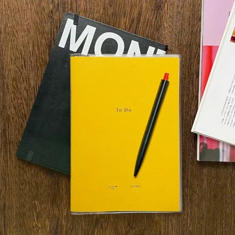 Laconic Style Notebook Cover Clear