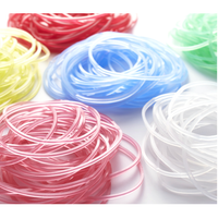 Kyowa Classic O'Band Rubber Bands  - Silicone Bands, single color, 30 pcs