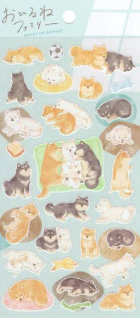 MINDWAVE NAP FAMILY STICKER SHIBATAS HOUSE Sticker Sheet