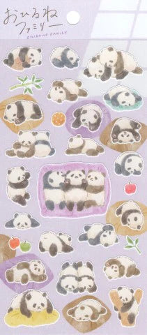 MINDWAVE NAP FAMILY STICKER SASAMURAS HOUSE Sticker Sheet