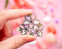 Unicorn Eclipse Sakura Enamel Pin