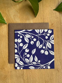 Alaskan Blueberry Greeting Card