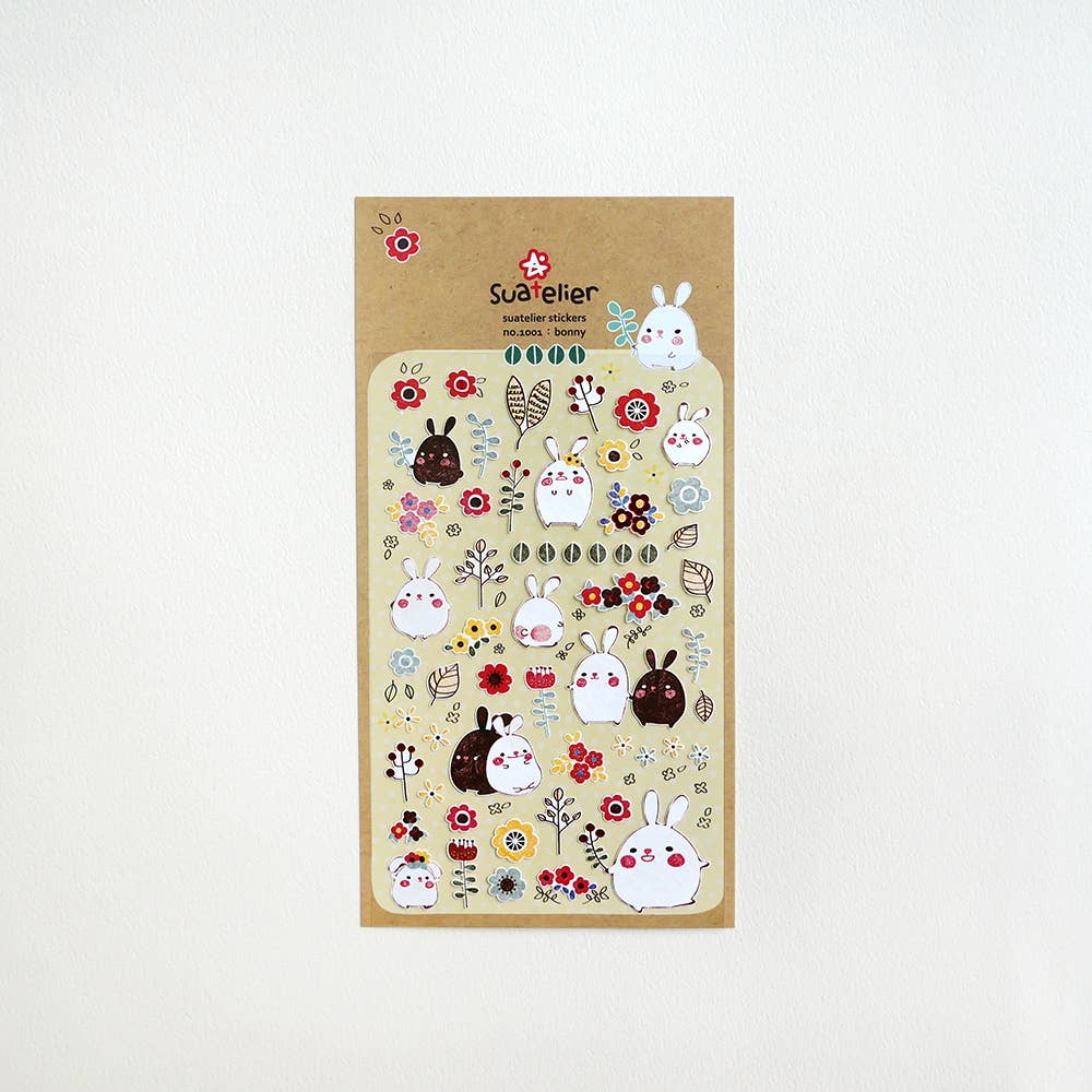 Sticker Sheet "Bonny" - Suatelier Design