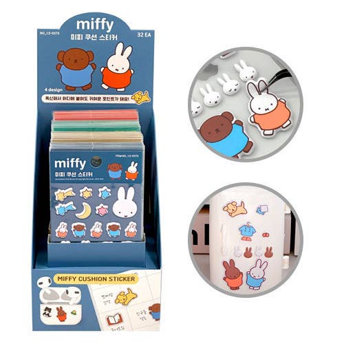 Miffy Soft Cushion Sticker Pack