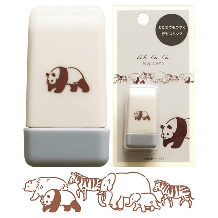 MATOKA Deco Loop roller stamp – Animals design
