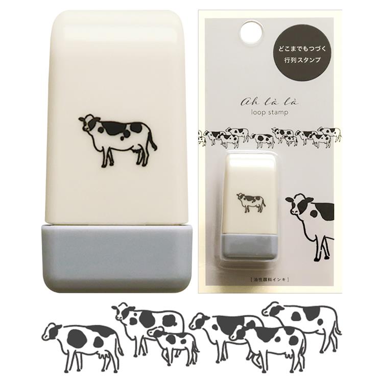 MATOKA Deco Loop roller stamp – Cows design