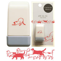 MATOKA Deco Loop roller stamp – Many Cats design