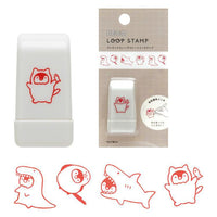 MATOKA Deco Loop roller stamp – Kigurumi design