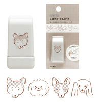 MATOKA Deco Loop roller stamp – Dog design