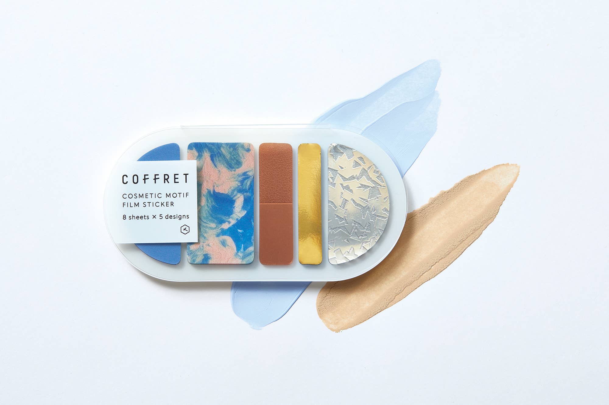 "COFFRET" ROUND Decoration Sticker