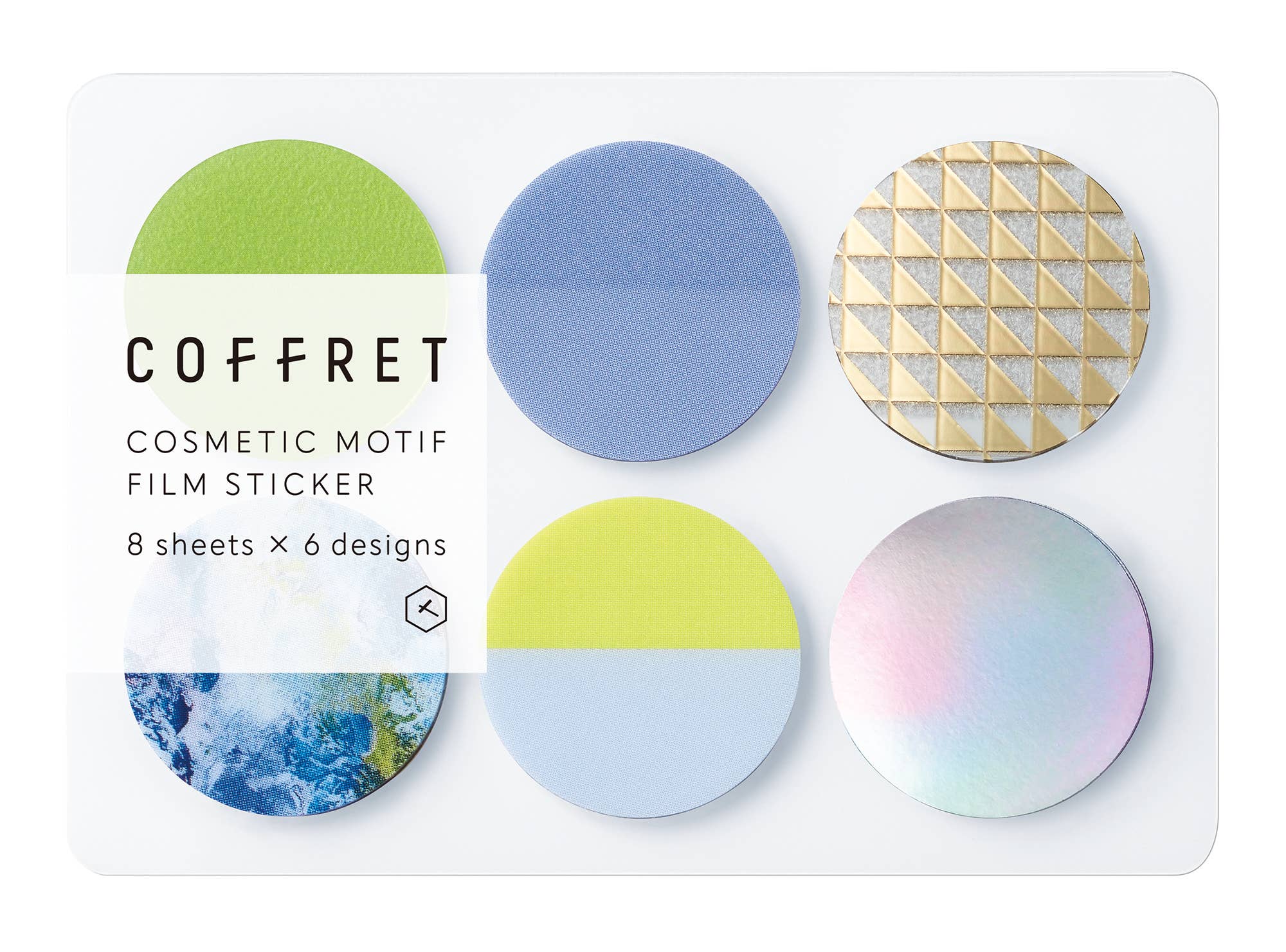 "COFFRET" CIRCLE Decoration Sticker