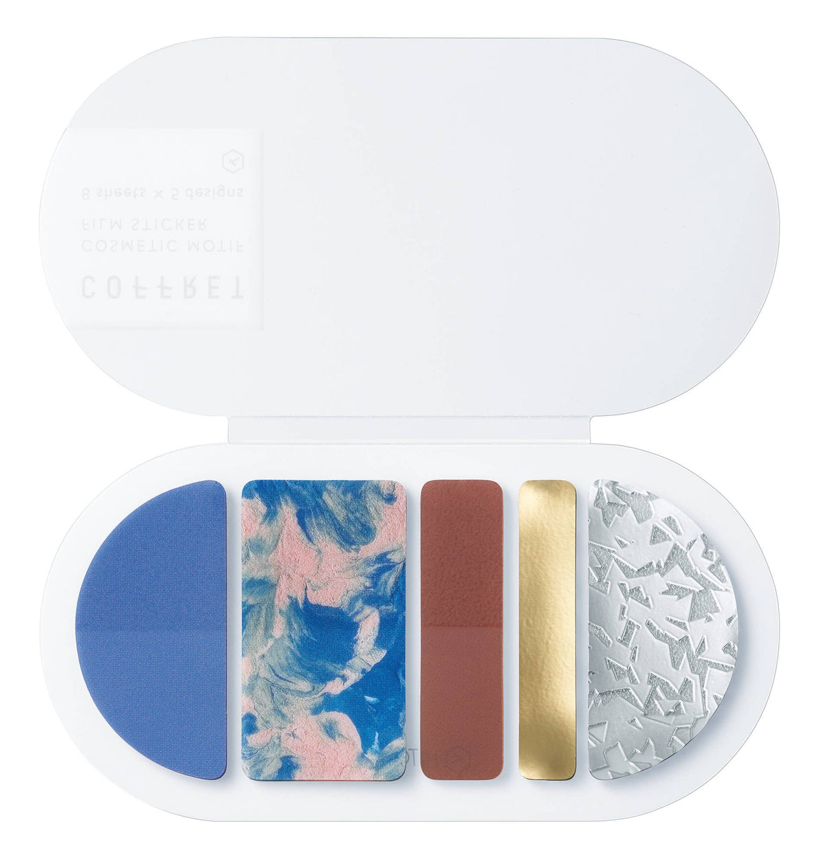 "COFFRET" ROUND Decoration Sticker