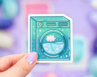 Laundry Machines Vinyl Sticker