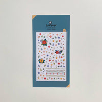 Suatelier Design "Flowery" Sticker Sheet