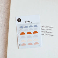 Suatelier Design Plain.57 Sticker Sheet