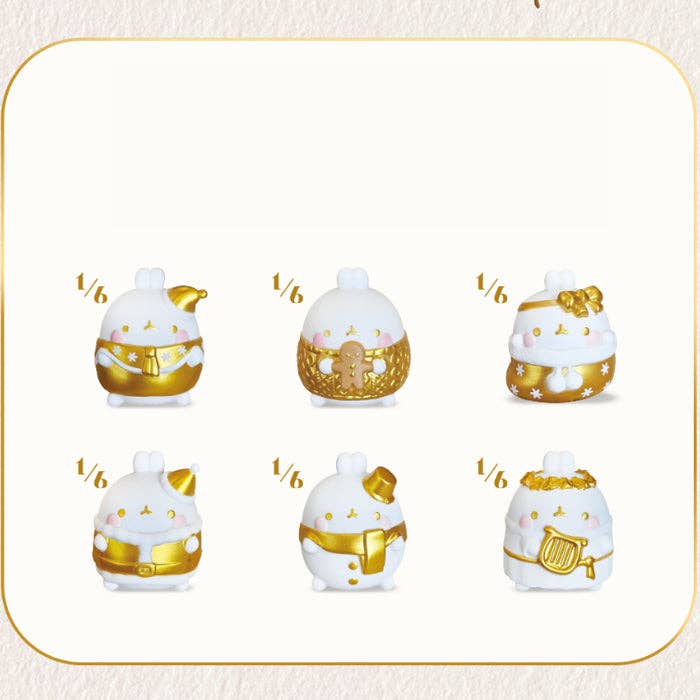 Molang Gold Holiday Lullaby Blind Box Special Edition
