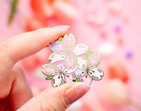 Unicorn Eclipse Sakura Enamel Pin