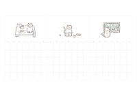 Monthly Plan Calender Sticker (12 Sheets/pcs) - 1187