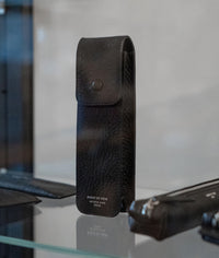 Button Leather Pen Case - Point of View