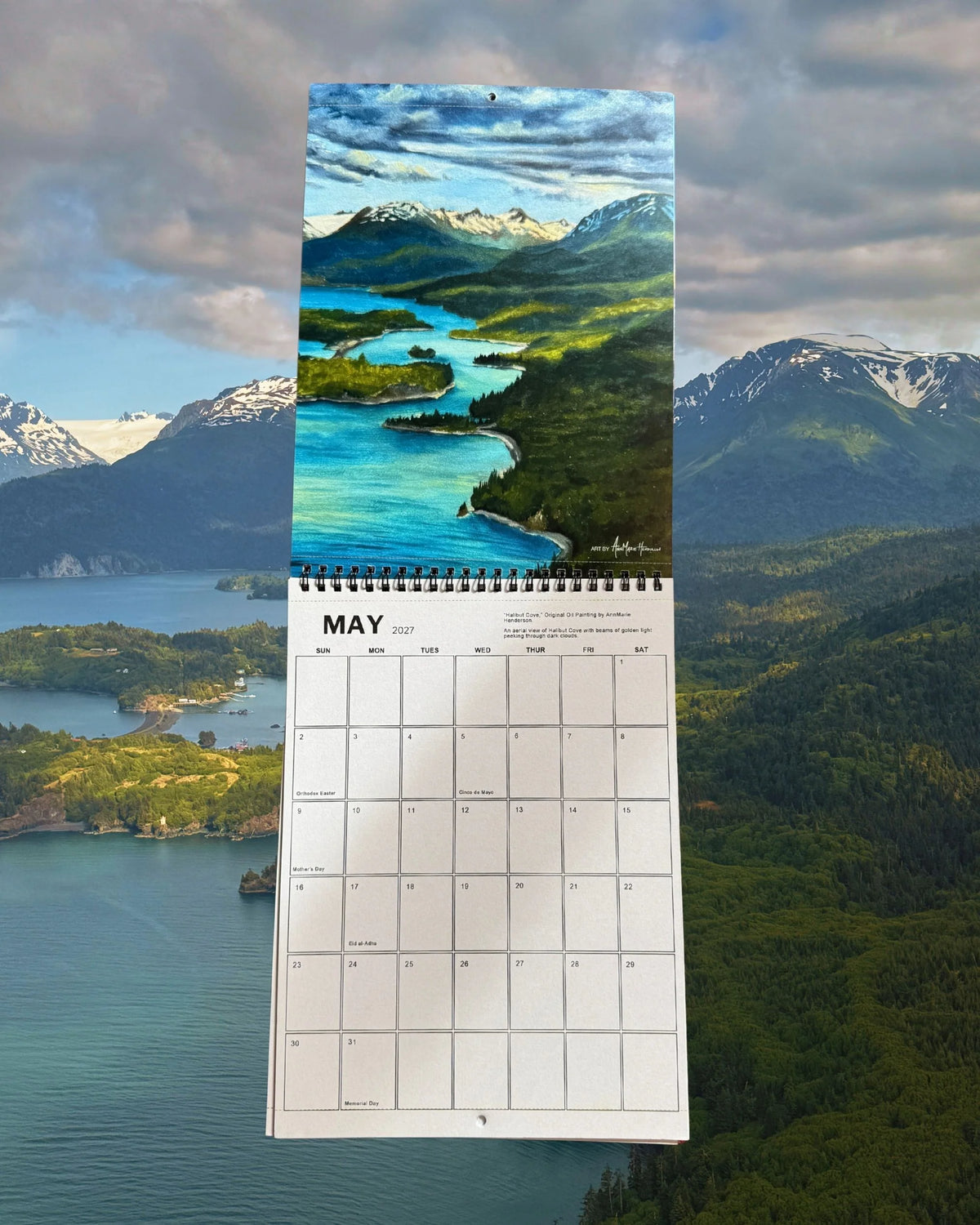 2027 Alaskan Art Calendar by AnneMarie Henderson