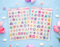 Unicorn Eclipse Junk Journal Sticker Kit
