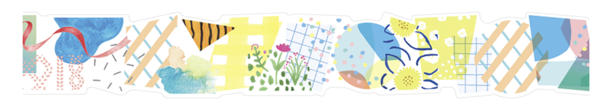 SODA transparent Masking Tape 1.2"  WIDE