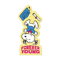Forever Young by Peanuts - Die-Cut Sticker