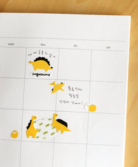 Suatelier Design Dino 1095 Sticker Sheet
