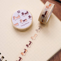 Washi Tape - Corgi March