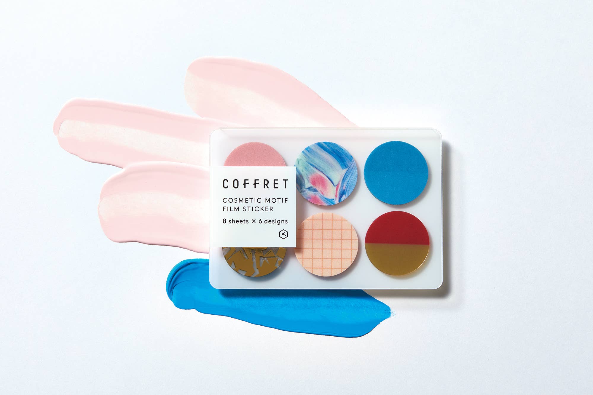 "COFFRET" CIRCLE Decoration Sticker