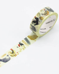 COGNITIVE SURPLUS Hens & Chickens Washi Tape
