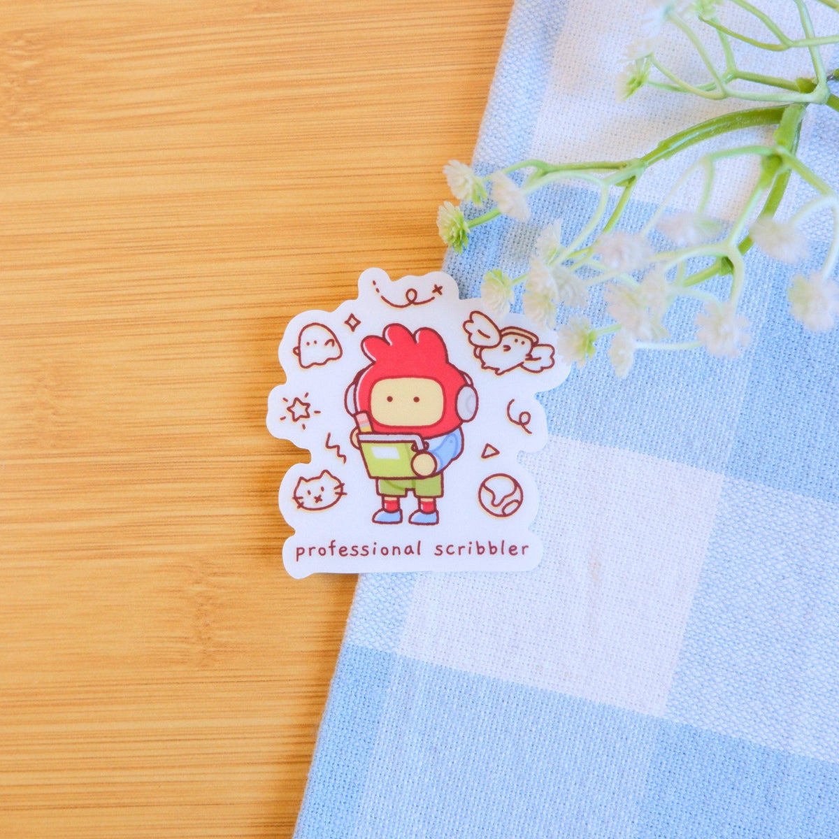 Professional Scribbler Sticker