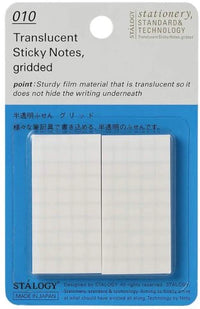 STALOGY TRANSLUCENT STICKY NOTES PLAIN 25 MM WIDE