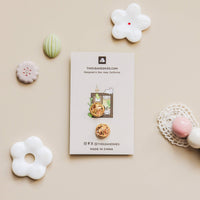 Enamel Pin - Jasmine Milk Tea Bunny